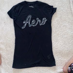 Black Aeropostale t-shirt size XS